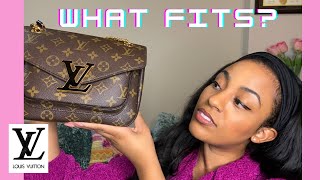 What Fits in my LOUIS VUITTON Passy  WIMB [upl. by Griseldis]