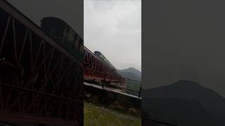 Pakistan railway  train  attock khurd  mountains  train Bridge 🌉 travel nature mountains [upl. by Lleret278]