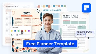 Weekly Planner 2023 Step by Step to Make a Printable Planner for FREE [upl. by Naerol]