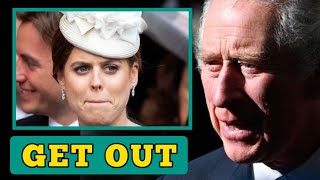 GET OUT🛑 Princess Beatrice in tears after King Charles asked her to leave this royal event [upl. by Adrien905]