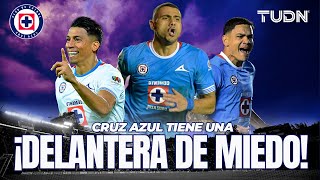 ¡SON LETALES 🚂🔥 La delantera de CRUZ AZUL provoca MIEDO en toda la Liga MX  TUDN [upl. by Elleynad]