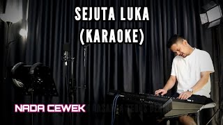 SEJUTA LUKA  KARAOKE NADA CEWEK  DANGDUT VERSI UDA FAJAR [upl. by Elocim]