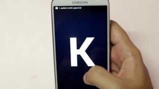 Samsung Galaxy S4 GTI9500 Android 4 4 2 OS official OTA update [upl. by Cenac]