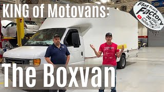 King of Motovans The Boxvan  Travel Cost Comparison  Build Design amp Process [upl. by Crichton]