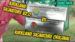 KIRKLAND SIGNATURE V20 BALLS VS ORIGINAL KIRKLAND SIGNATURE BALLS [upl. by Nerek]