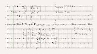 George Enescu  Cantabile et Presto for Flute amp Orchestra Full Score [upl. by Attelrahs]