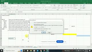 Types of Errors while working with Formulas in Excel Excel Tutorial in Hindi [upl. by Naves886]