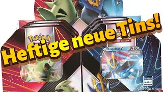 Pokémon nagelneue 🔥Tins V striker Impoleon V Empoleon V Opening Sommer 2021 Summer tin box unboxing [upl. by Davin296]