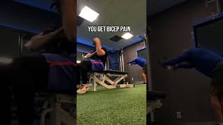 DO THIS if you get BICEP PAIN in chest flyes shorts [upl. by Ettenuj]