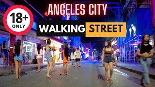 Walking Street  ANGELES CITY at Night  18 [upl. by Orozco]