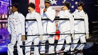 YMCA Puppets Dance to In the Navy on AGT 2016 [upl. by Eleaffar]