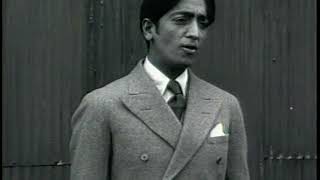 Krishnamurti – Short interview in New York City 1928 [upl. by Melgar]