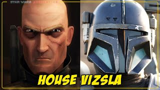 House Vizsla From Jedi to Empire the Rise and Fall of Mandalorian Power  Star Wars Shorts [upl. by Enneirdna]