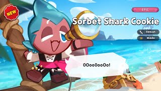 Sorbet shark cookie gacha animation [upl. by Florencia]