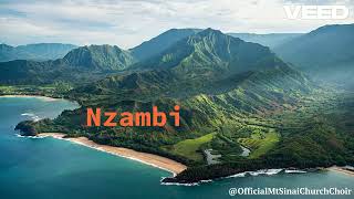 Mt Sinai Church Choir  Nzambi OFFICIAL AUDIO [upl. by Willman]