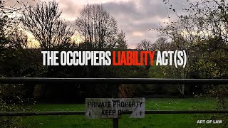 Can you be Sued by a Trespasser The Occupiers Liability Acts 1957 amp 1984 [upl. by Juanita799]