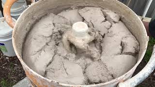 Making Lime Mortar hot mix Tutorial [upl. by Eletnahs]