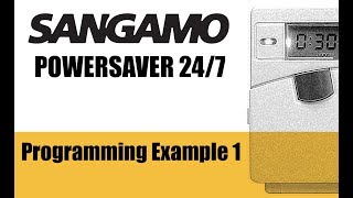 Sangamo Powersaver 247  Programming example 1 [upl. by Labors]