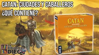 CATAN CIUDADES Y CABALLEROS  Un vistazo a su contenido [upl. by Tina782]