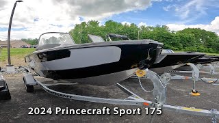 Spend the Day Fishing in the New 2024 Princecraft Sport 175 [upl. by Meekar]