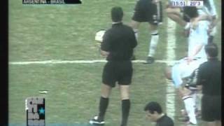 Argentina 2 Brasil 2 Copa America 2004 Resumen Completo [upl. by Inalaehon]