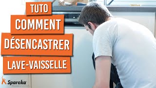 Comment désencastrer un lave vaisselle [upl. by Gustin713]