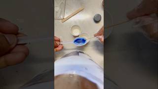 Making Resin Star ⭐️ Resin Art Experiment resinart resin experiment shorts acrylicresin diy [upl. by Eladnyl760]