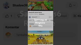 Samsung S6 Overthehorizon 2015 ringtone tol Java Indonesia [upl. by Ayomat]