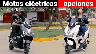 Motos eléctricas  aquí algunas opciones [upl. by Skell]