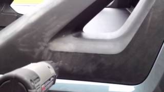 Restore plastic on vehicle Avalanche plastic restore Using Heat Gun [upl. by Lydia]