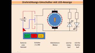 BAUANLEITUNGEN 02 MotorDrehrichtungsUmschaltung [upl. by Normy]