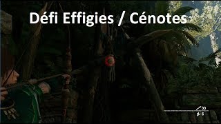 Shadow of the Tomb Raider  Défi Effigies dans Cénotes [upl. by Nonaihr]