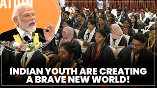 I am confident in the ability of the Indian Youth to create a ‘Viksit Bharat’ by 2047 PM Modi [upl. by Harberd]