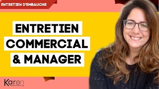 Entretien commercial et responsable commercial questions à préparer [upl. by Kenneth455]