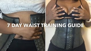 WAIST TRAINING FOR BEGINNERS  7 DAY WEIGHT LOSS WAIST TRAINING [upl. by Nuaj]