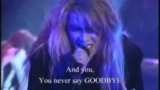 X Japan Tears with Lyrics Full Song Fan [upl. by Maillw]