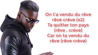 KeBlack  Vendeurs de Rêves  Lyrics Officiel [upl. by Sethrida]