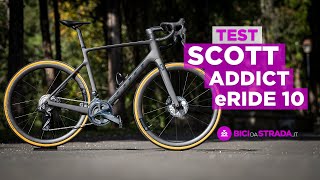 TEST  Scott Addict eRIDE 10 Dettagli e impressioni su strada [upl. by Imugem]