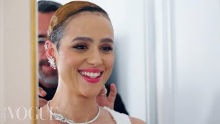 Nathalie Emmanuel Gets Ready For Cannes Film Festival  Last Looks [upl. by Tallulah]