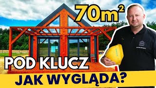 DOM Marzeń 70m2 PARTEROWY POD KLUCZ Co zawiera pakiet Jak wygląda Ile kosztuje [upl. by Otsuj]