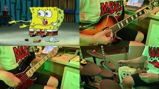 Spongebob Indoors Song but its a band cover [upl. by Aeynod585]