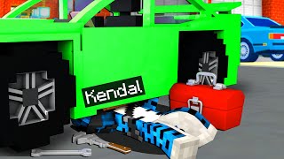 KENDAL DIVENTA UN MECCANICO SU MINECRAFT [upl. by Dud]