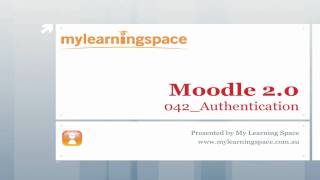 Moodle  Authentication  042 [upl. by Zela]