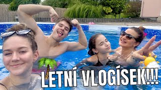 LÉTO JE TADY  Piknik společný bazén a nakupování  VLOG [upl. by True57]