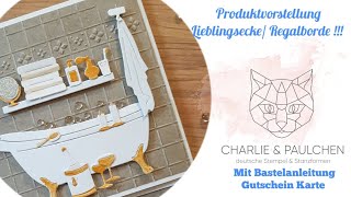 Werbung Neue Produkte von Charlie und PaulchenLieblingsecke mit Beispielen zum Basteln [upl. by Acirt]