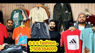 manufacture 👍 gents tshirt pajama 🎉 s s s fashion gandhinagar ludhiana market [upl. by Yelrebmyk]