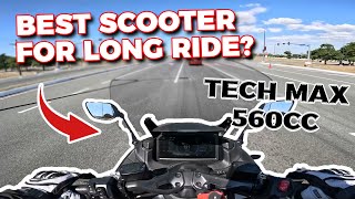 2023 TMAX TechMax 1st Long Ride Review  Malossi Full System Exhaust [upl. by Nylinej763]