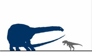 Tyrannosaurus rex vs Amphicoelias [upl. by Terris24]