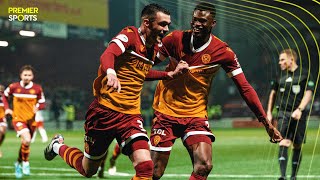 HIGHLIGHTS  Motherwell 21 Dundee United  Late Lennon Miller winner sends hosts to SemiFinal [upl. by Mulac]