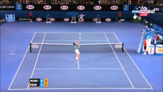 Roger Federer Vs Andy Murray Australian Open 2014 HIGHLIGHTS QF Full HD [upl. by Nnauol]